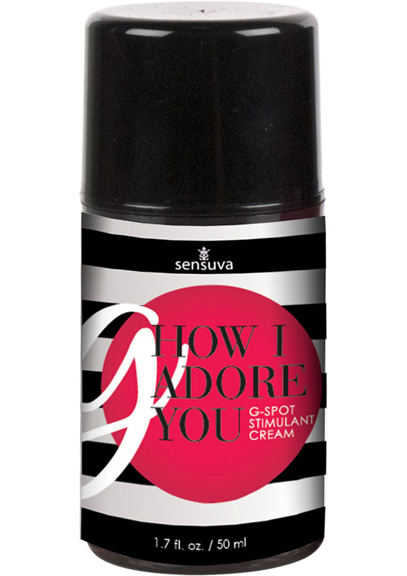 Crema estimulante del punto G Sensuva G "How I Adore You" para ella, 1.7 oz