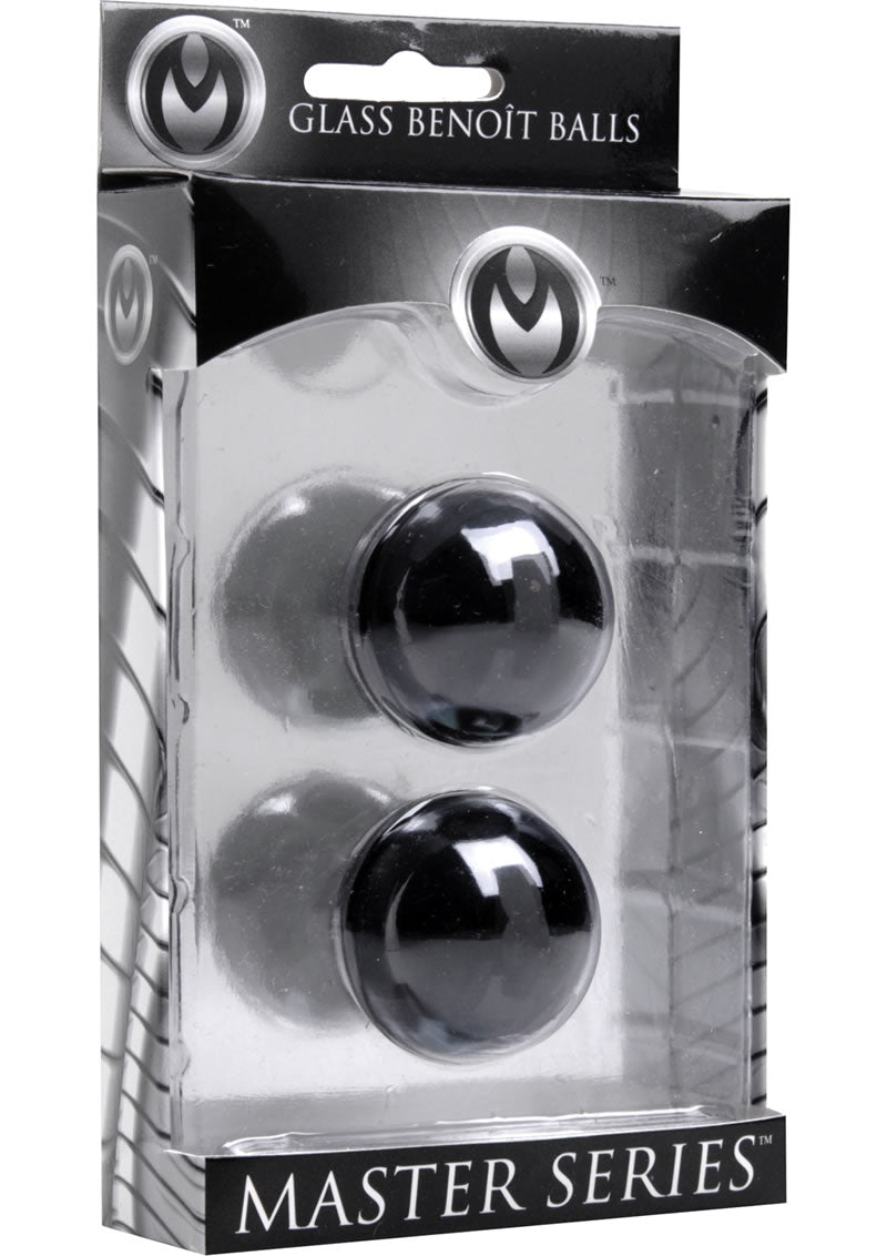 Bolas Ben Wa de cristal jadeado Master Series - Verde