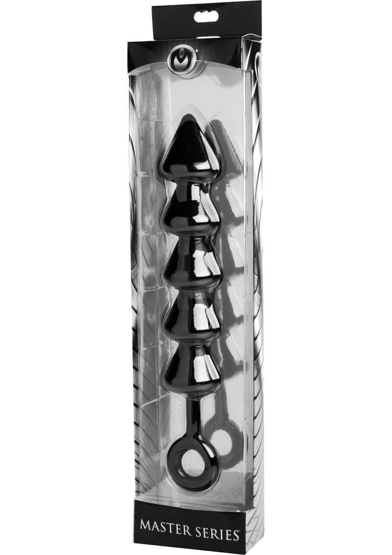Bolas anales Master Series Spades XL - Negras