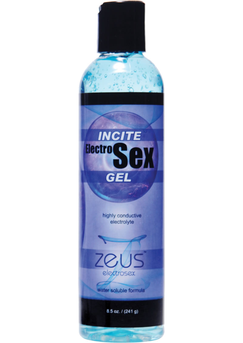 Gel electrosexual Zeus 8 oz - Azul