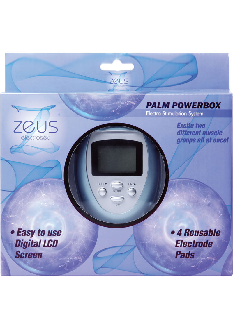 Zeus Electrosex Powerbox - Tamaño de la palma de la mano - 6 modos