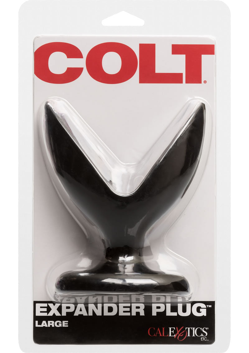 Tapón anal expansor COLT - Grande - Negro