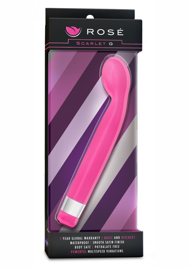 Vibrador de punto G Rose Scarlet 'G' - Rosa