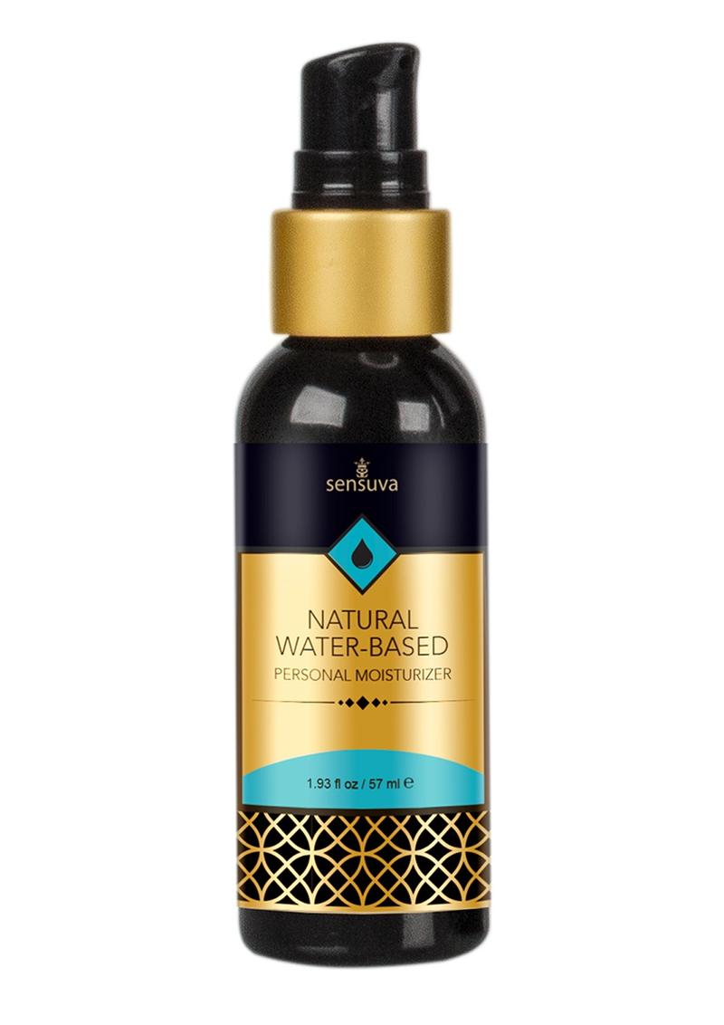 Lubricante natural Sensuva a base de agua sin sabor, 50 ml