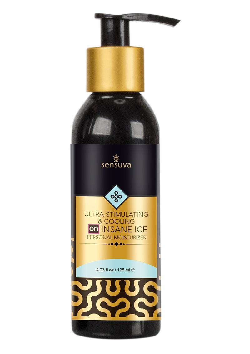 Lubricante híbrido Sensuva Ultra estimulante y refrescante en Insane Ice de 118 ml