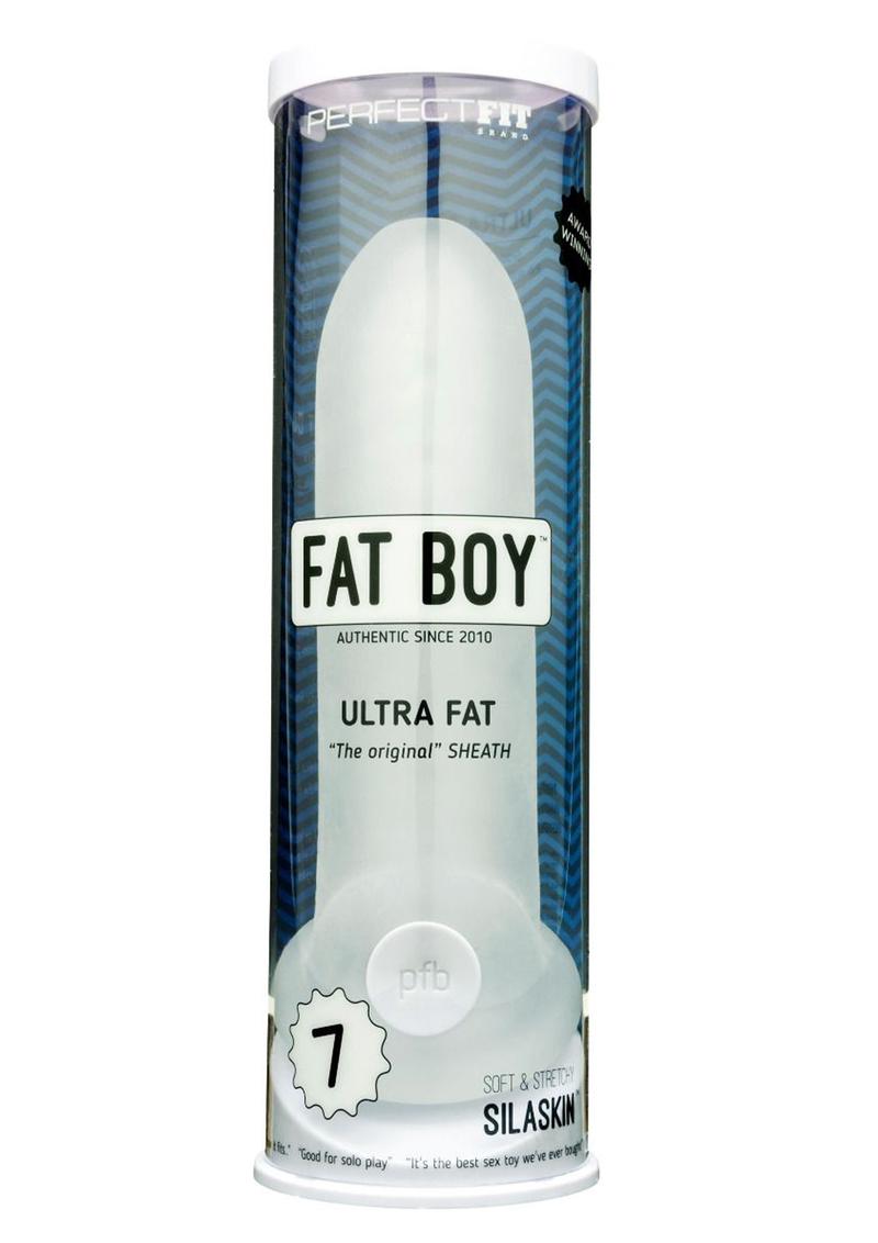 Funda Perfect Fit Fat Boy Ultra Fat Original de 7 pulgadas - Transparente