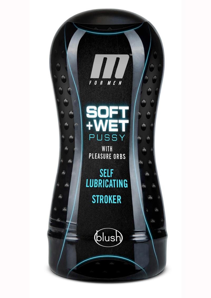 Masturbador autolubricante M for Men, suave y húmedo, con copa Orb - Vainilla