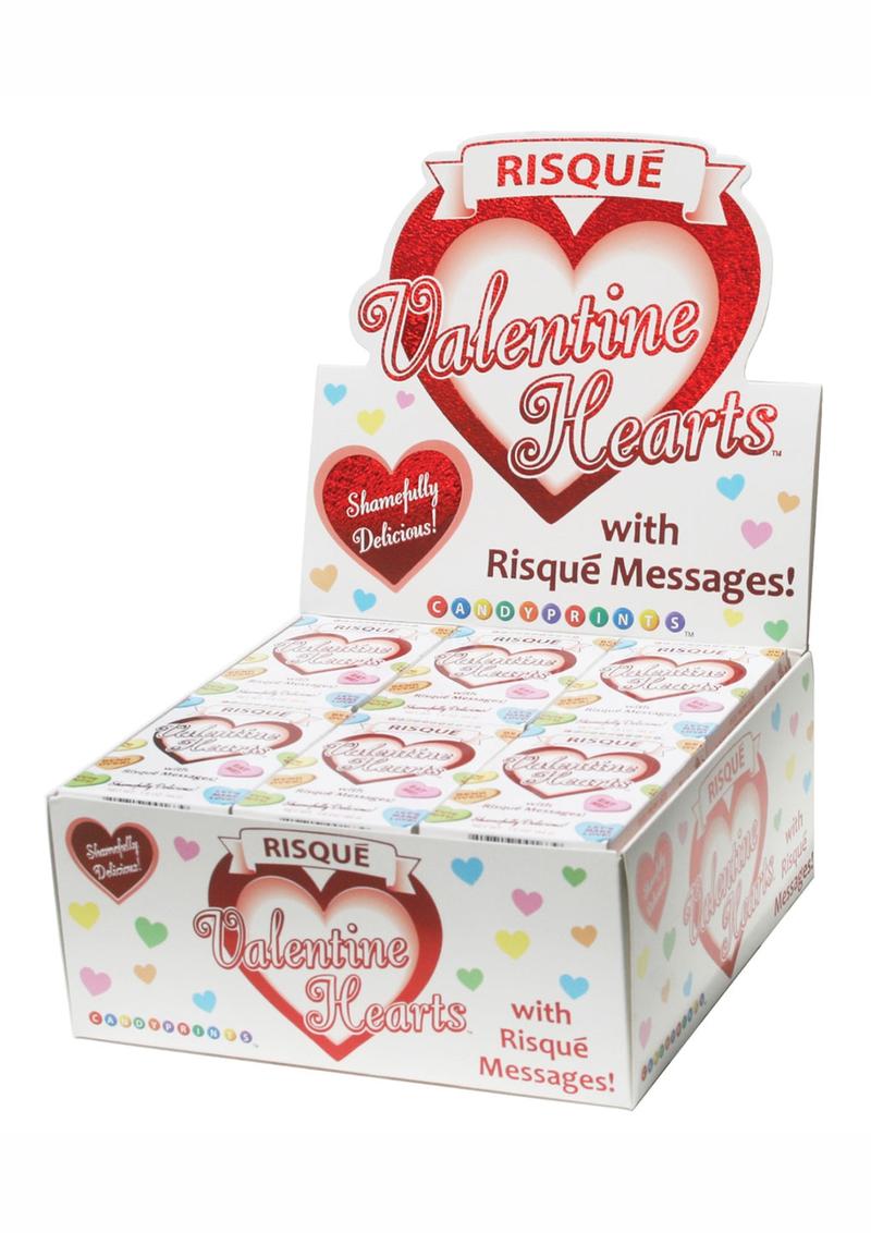 Exhibidor de dulces de San Valentín Risqué (24 paquetes por exhibidor)