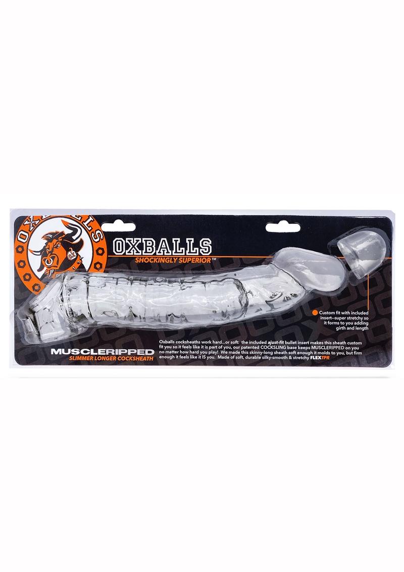 Extensor de vaina de pene con desgarro muscular - Transparente