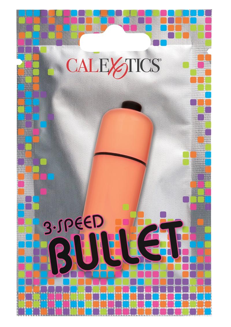 Vibrador bala Foil Pack de 3 velocidades - Naranja