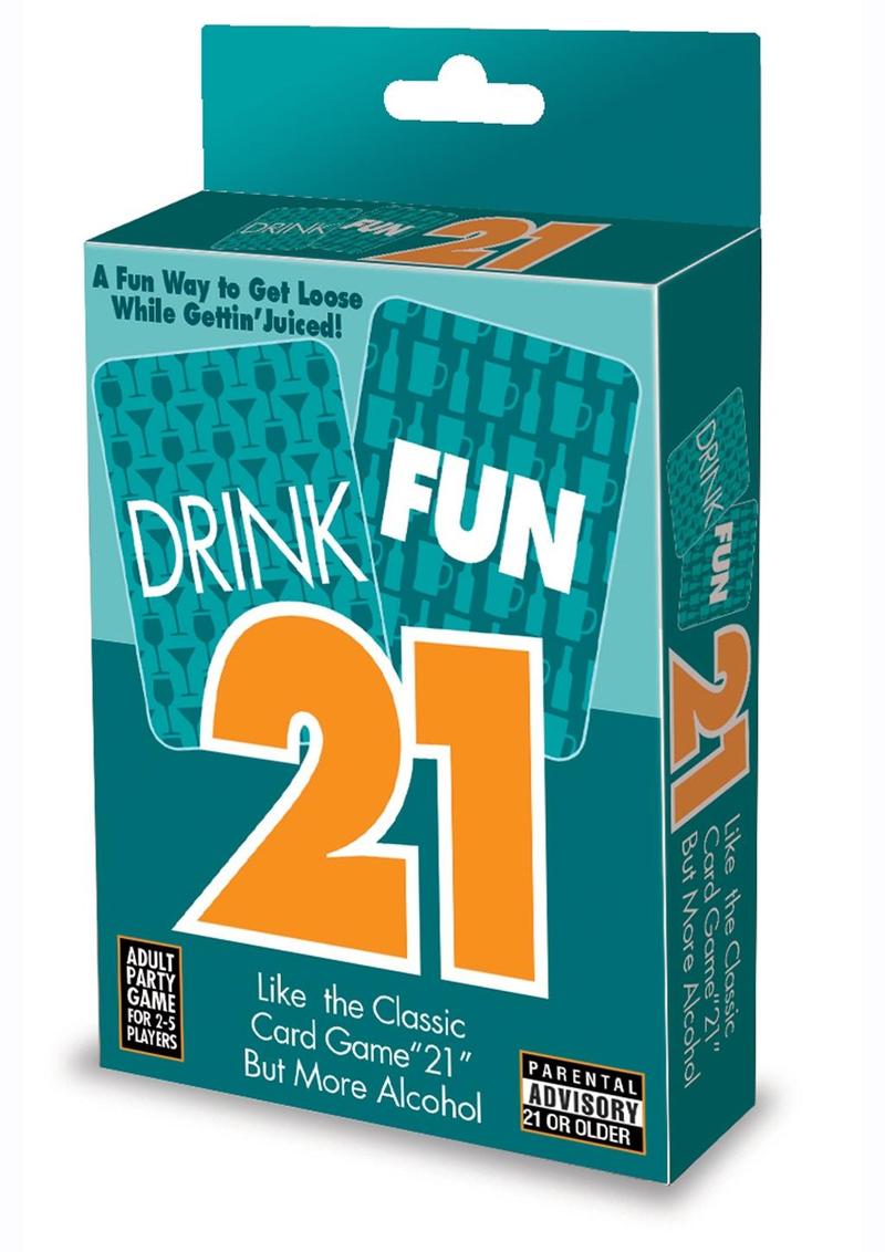 Juego de cartas Drink Fun 21
