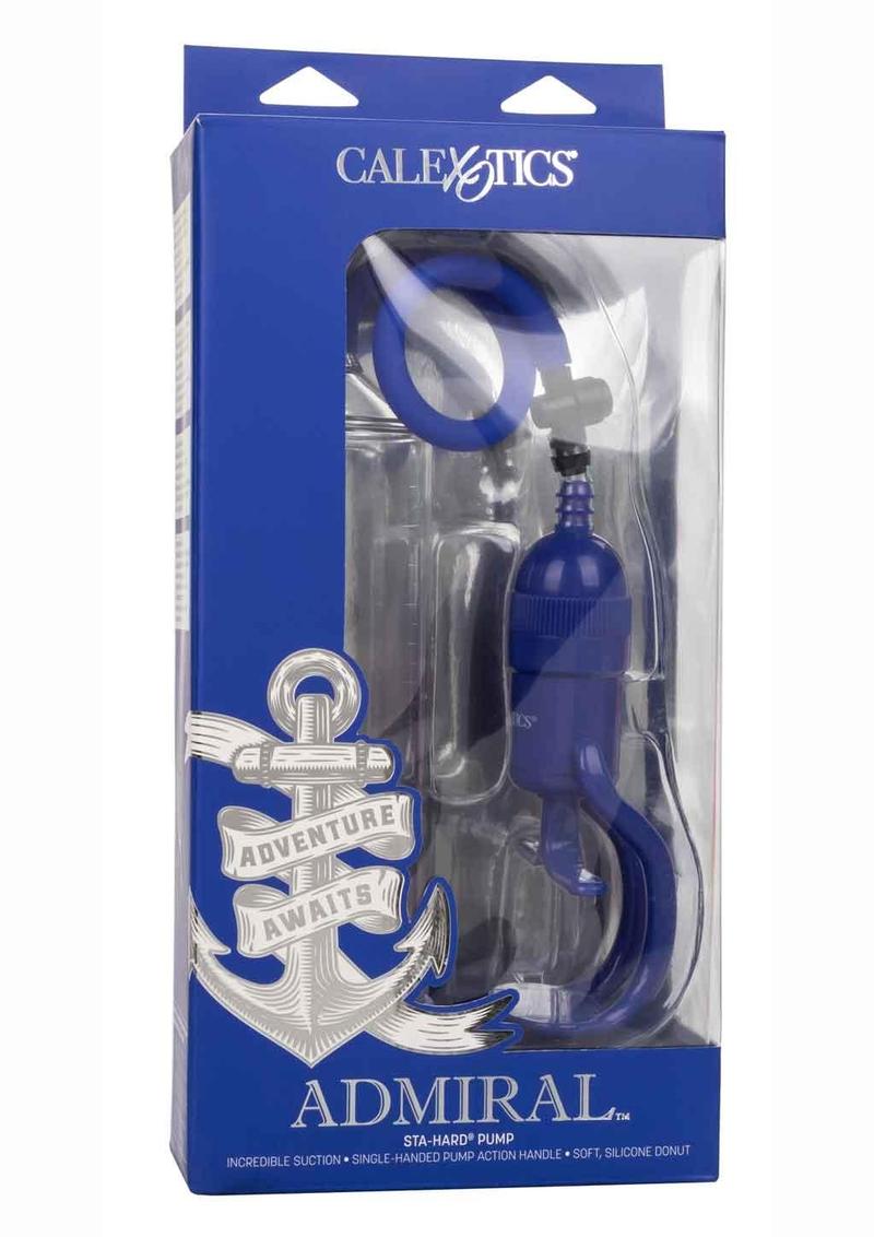 Bomba de pene Admiral Sta-Hard - Azul