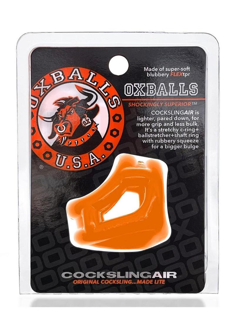 Oxballs Cocksling - Eslinga de aire para pene y testículos - Naranja