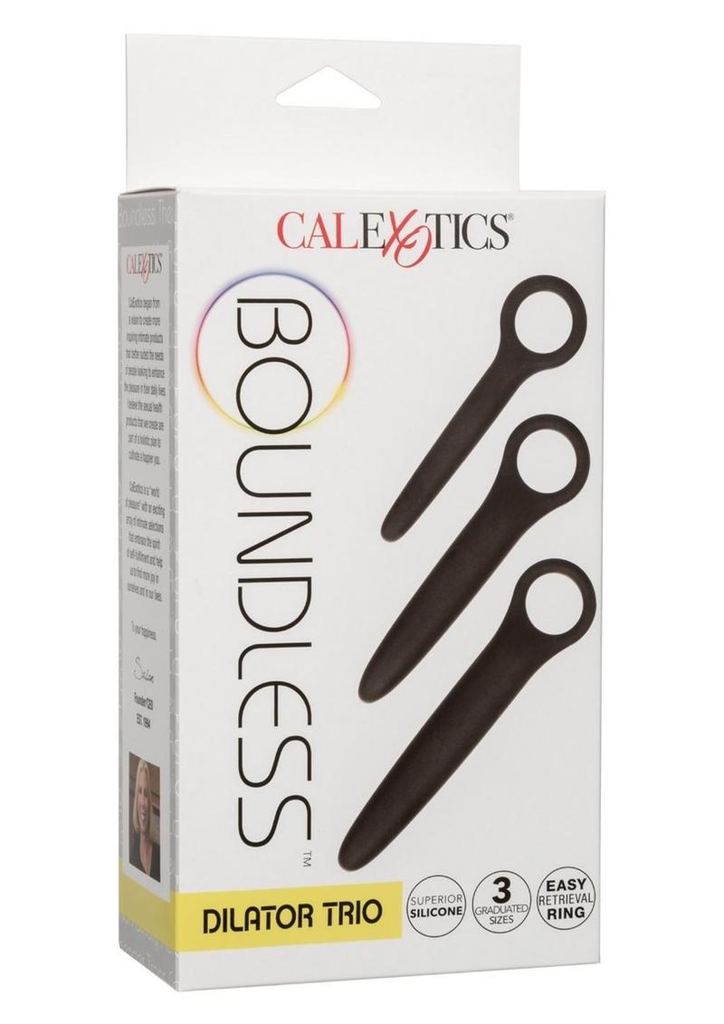 Dilatador de silicona Boundless Dilator Trio - Negro