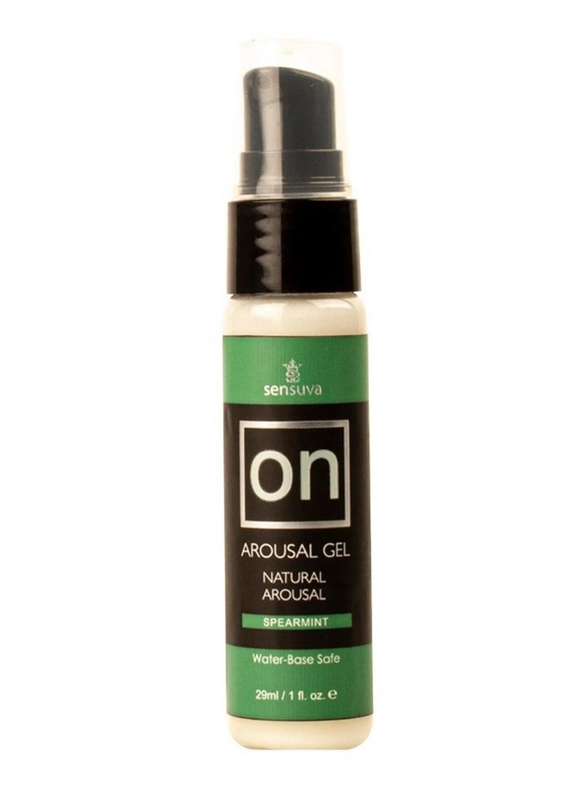 Gel Sensuva On Arousal para ella, a base de agua, sabor a menta verde, 1 oz