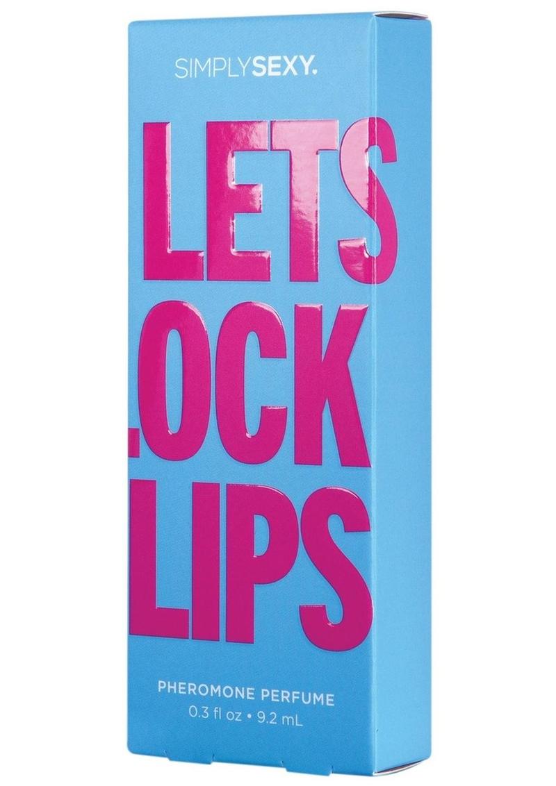 Perfume de feromonas Simply Sexy Let's Lock Lips Spray 0.3oz