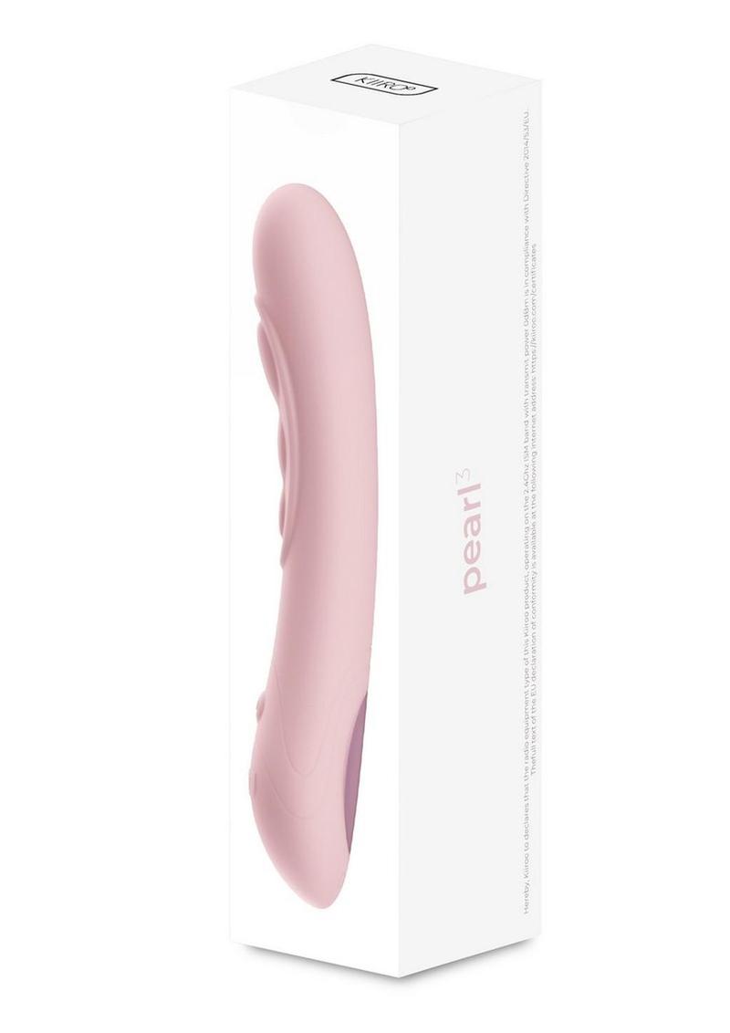 Kiiroo Pearl3 - Vibrador de silicona para el punto G - Rosa