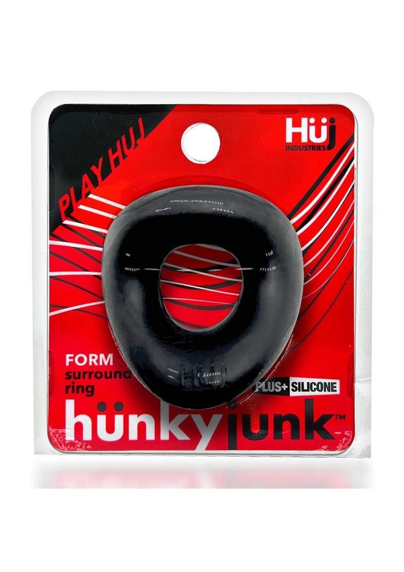 Anillo para el pene Hunkyjunk Form Surround - Tar Ice