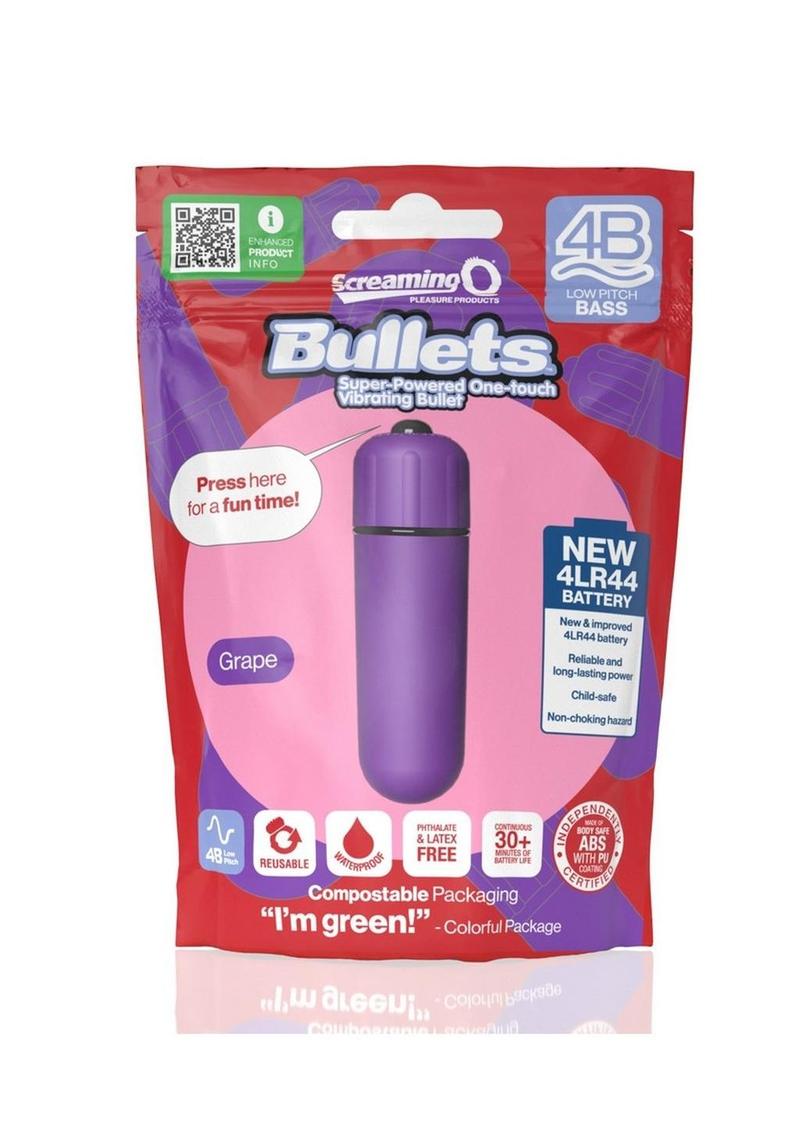 Vibrador bala Screaming O 4B - Uva
