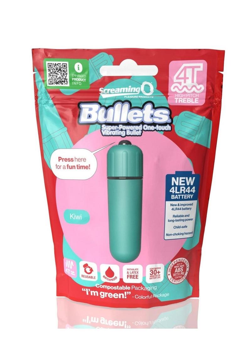 Vibrador bala Screaming O 4T - Kiwi