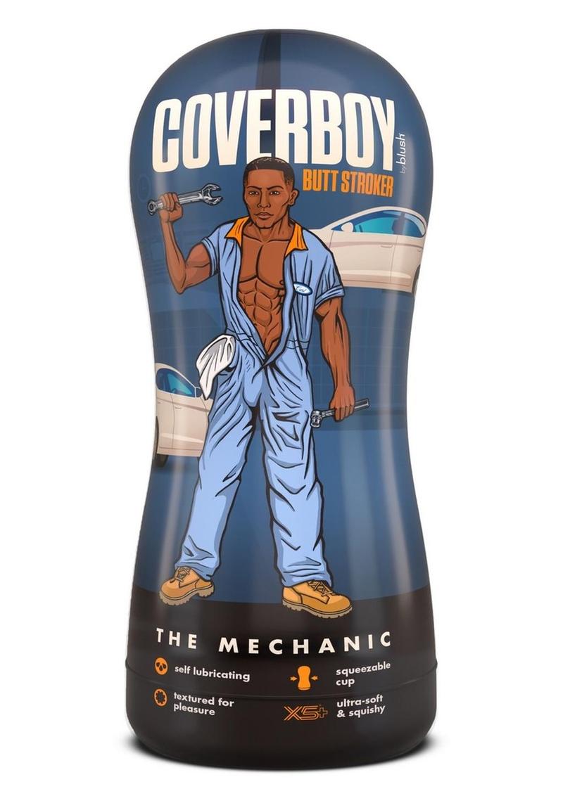 Coverboy The Mechanic Self Lubricating Anal Pocket Stroker - Chocolate