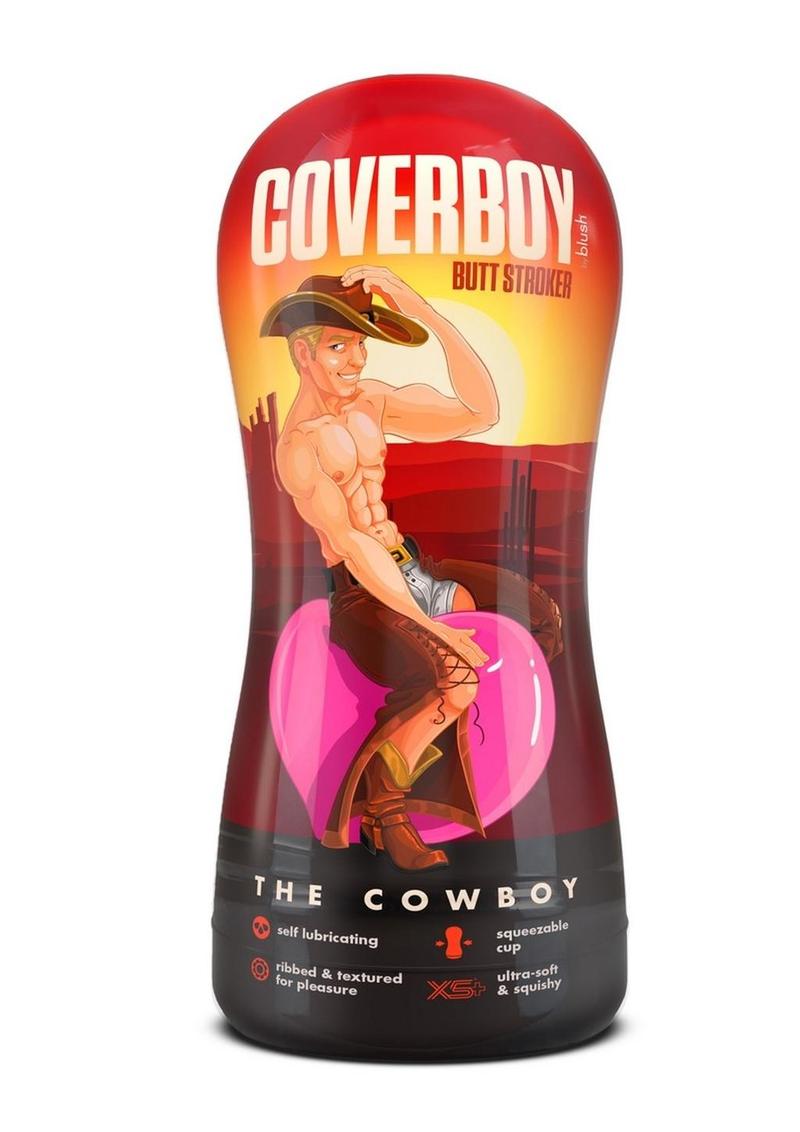 Masturbador anal autolubricante Coverboy Cowboy - Vainilla