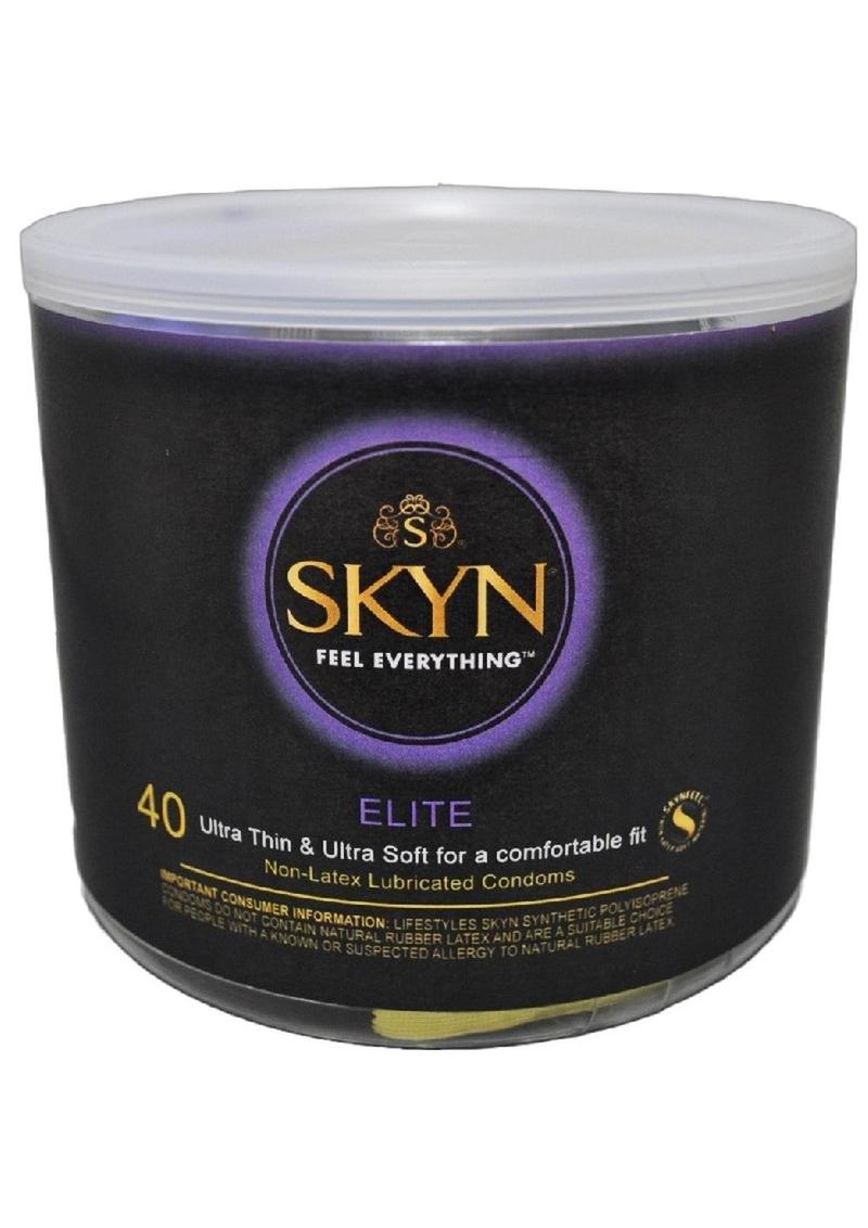 Tazón de condones Lifestyles Skyn Elite 40