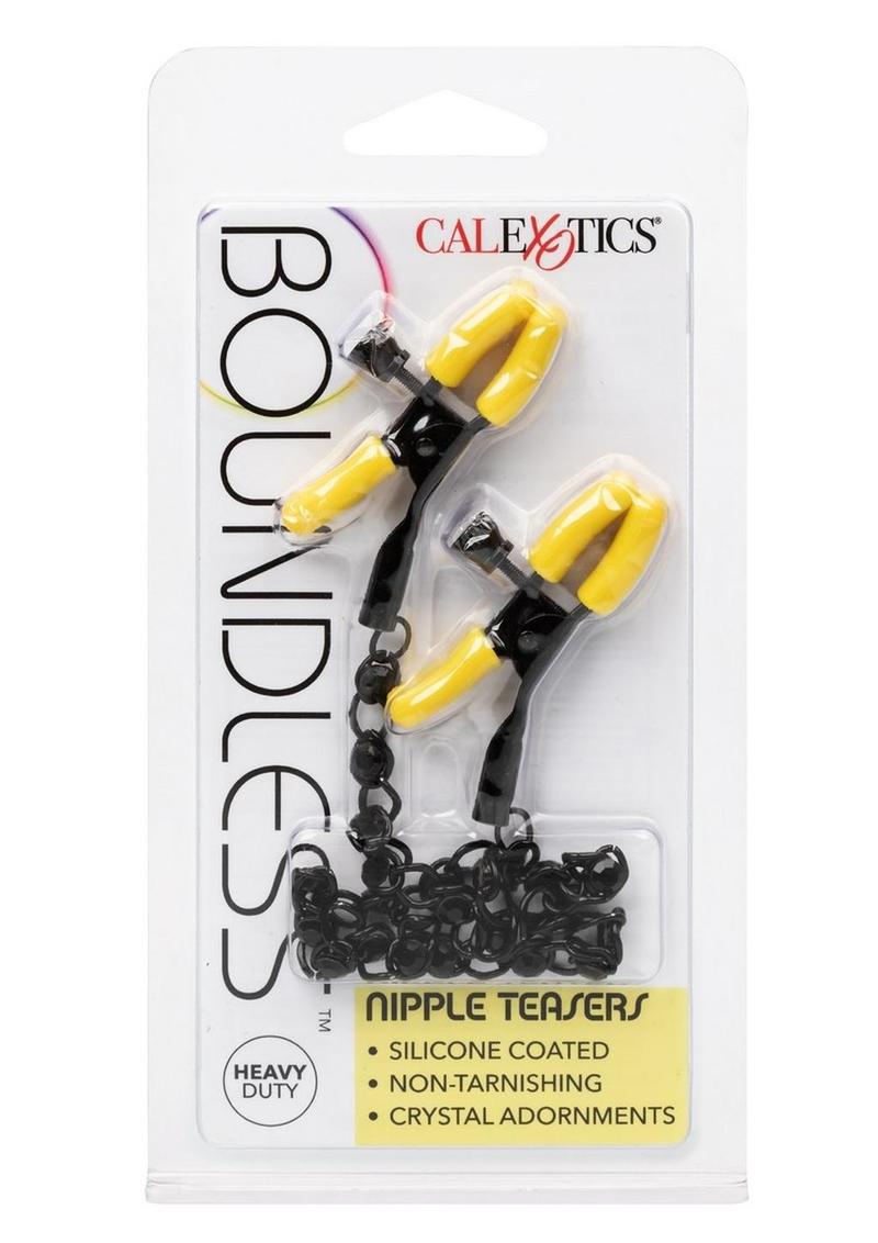 Boundless Nipple Teasers - Negro/Amarillo