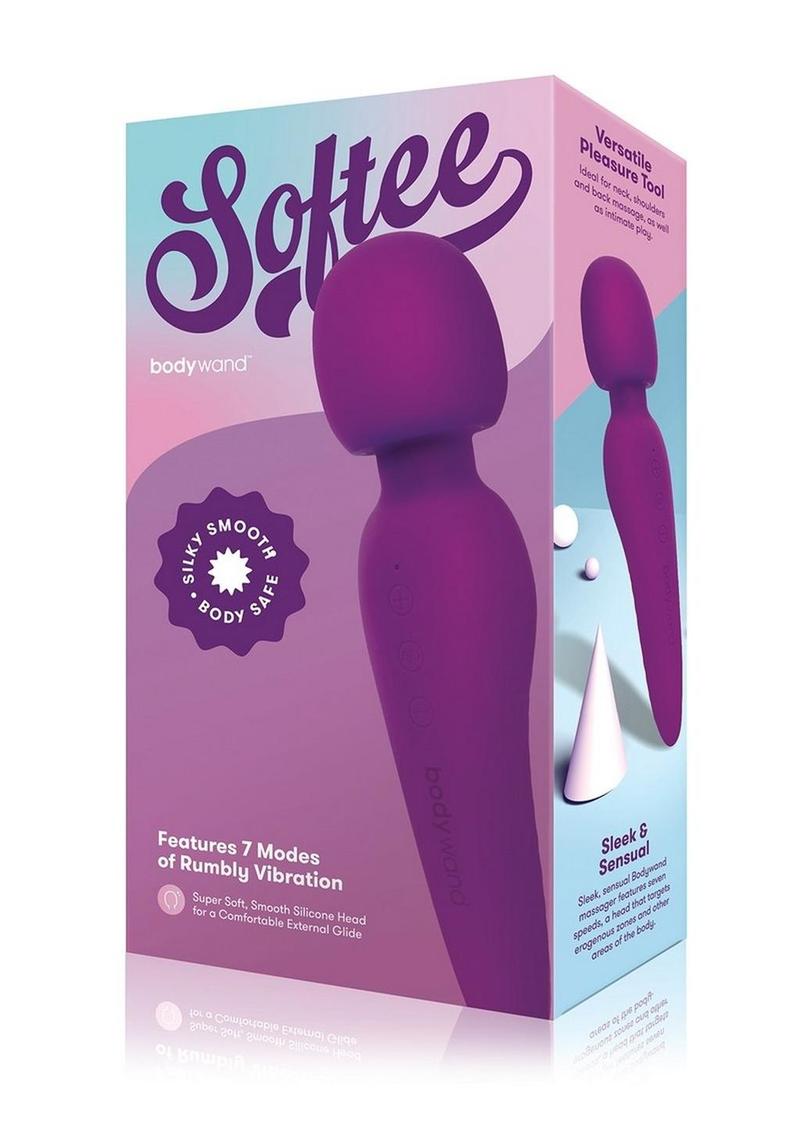 Bodywand Softee - Varita de silicona recargable - Morado