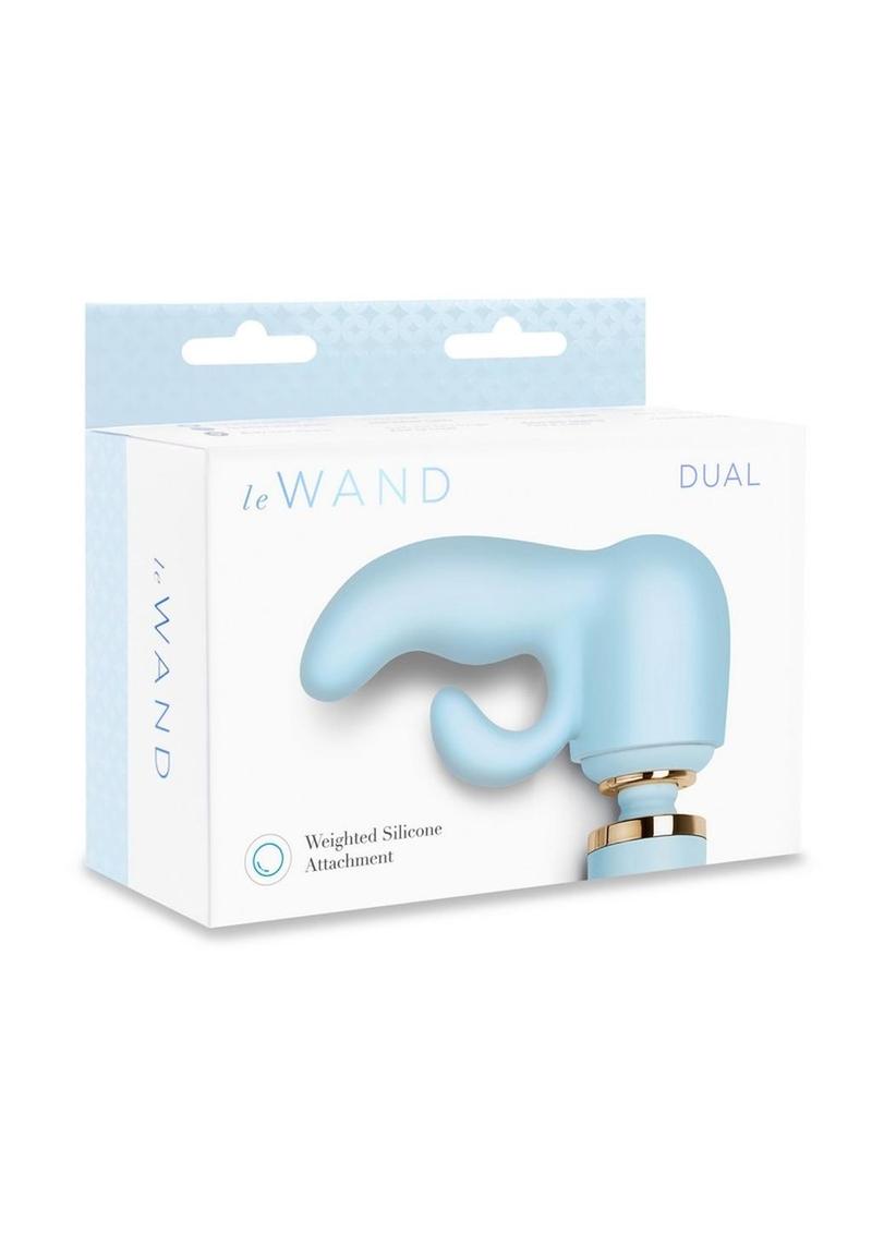 Accesorio de silicona con peso doble Le Wand - Azul