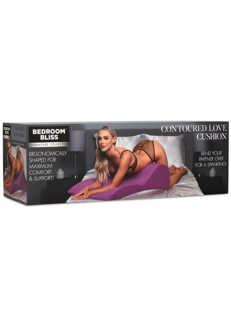 Cojín contorneado Love de Bedroom Bliss - Morado
