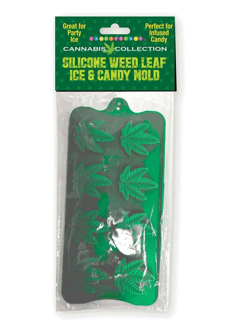 Molde de silicona de cannabis