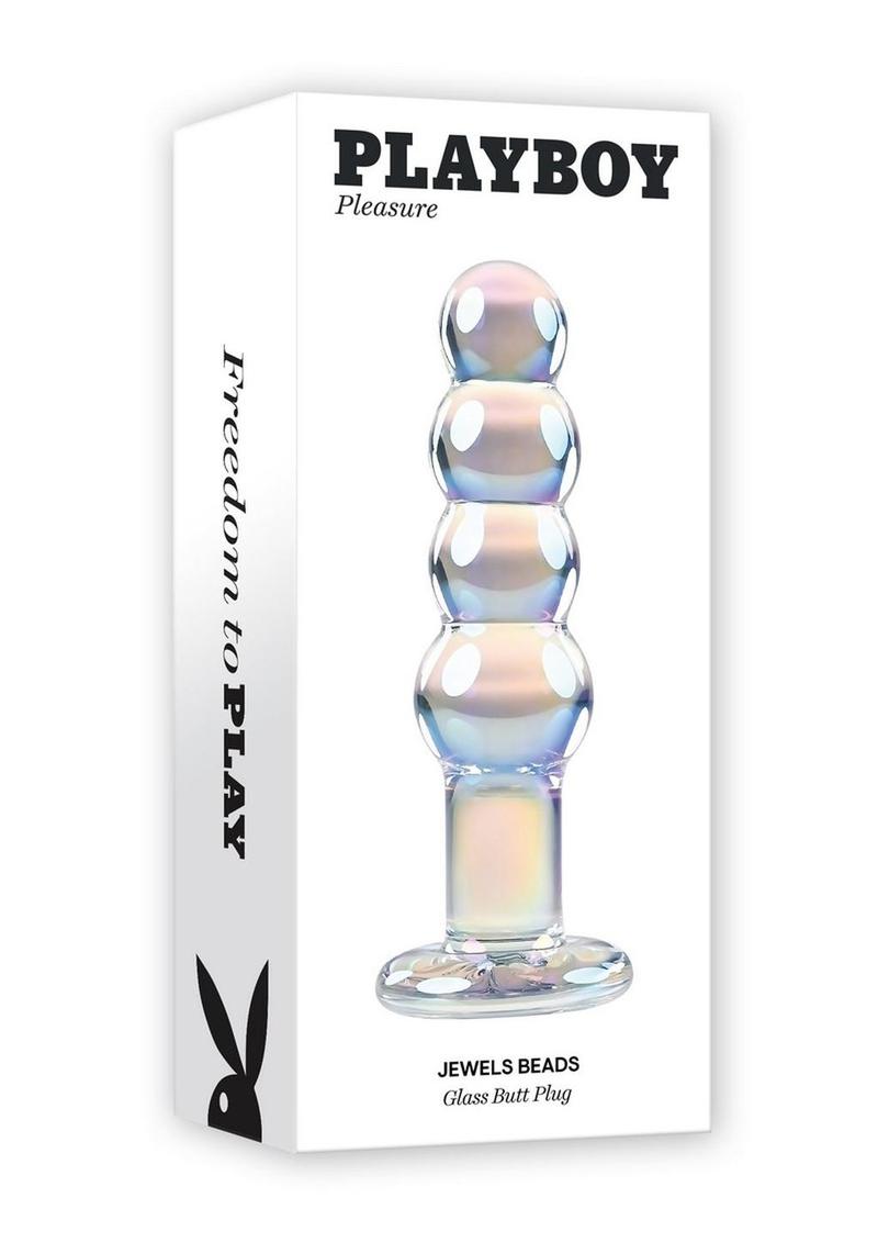 Cuentas de vidrio Playboy Jewels - Morado