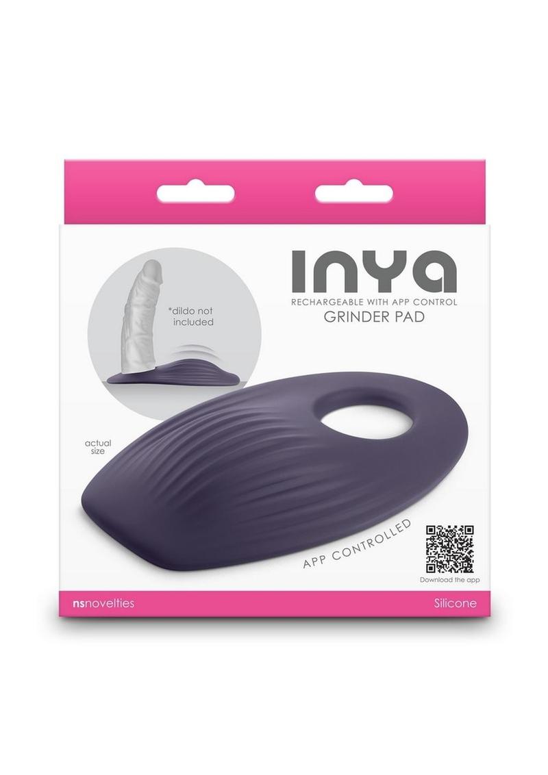 Vibrador de silicona recargable Inya Grinder - Gris