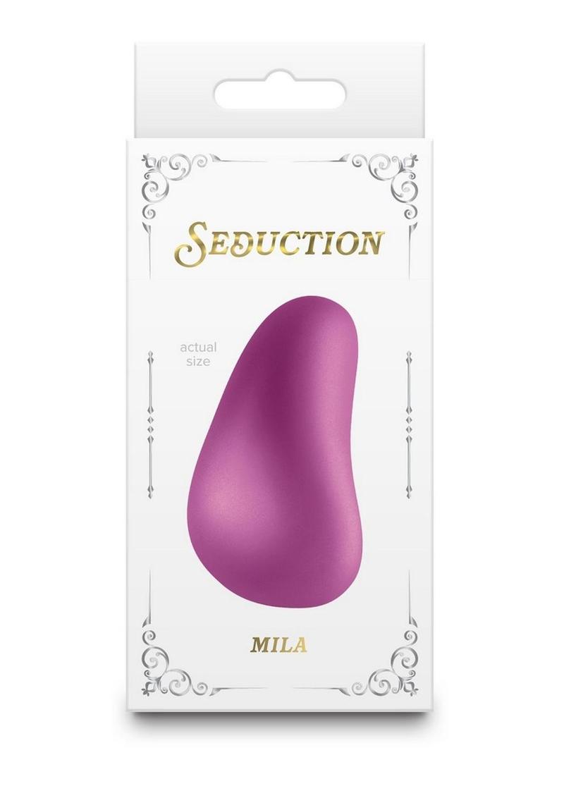 Masajeador de silicona recargable Seduction Mila - Rosa