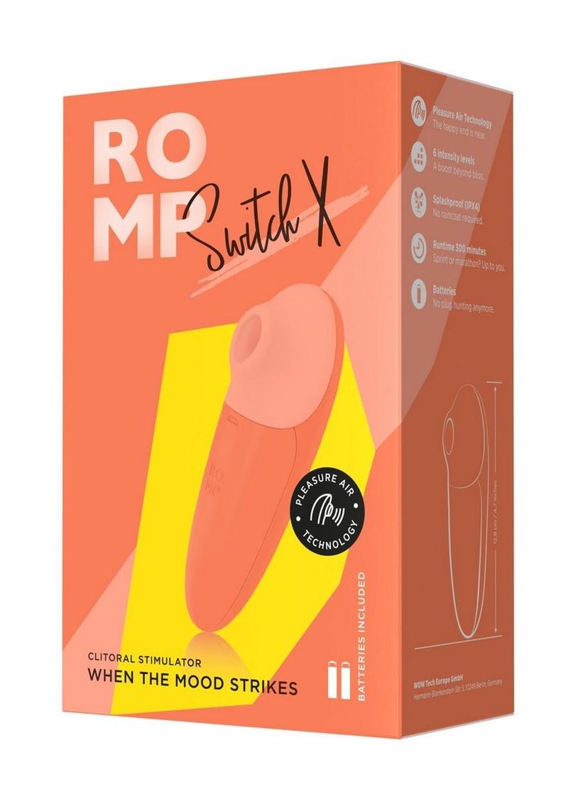Estimulador de clítoris Romp Switch X - Naranja