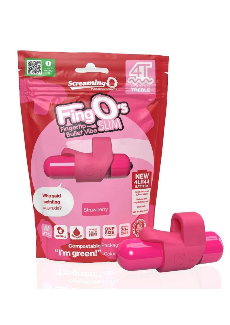 Vibrador de dedo delgado 4T FingO - Fresa