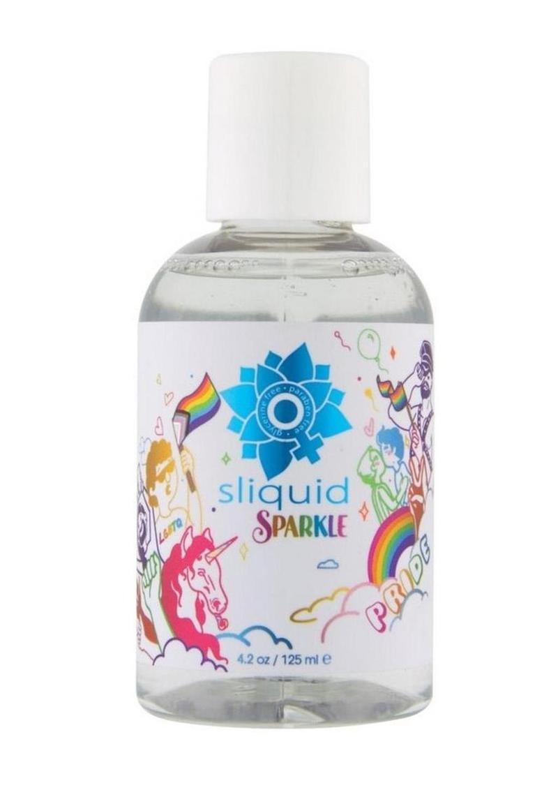 Lubricante a base de agua Sliquid Sparkle Pride 4.2 oz