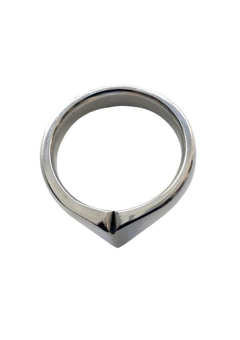 Anillo para el pene Rouge de acero inoxidable Taj de 32 mm