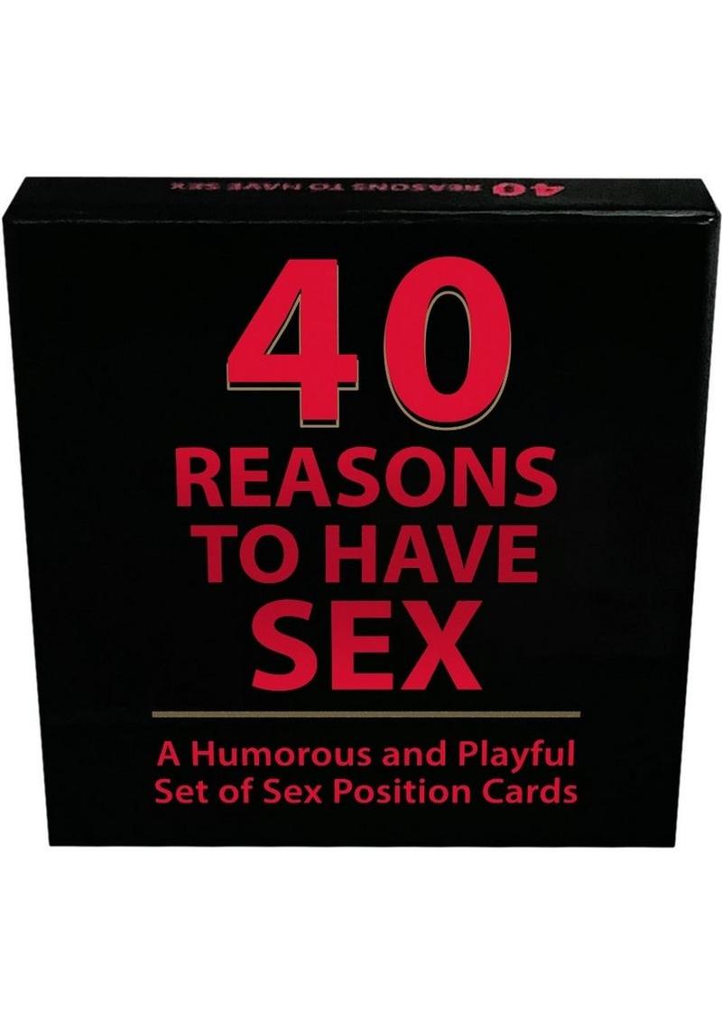 Juego de cartas para parejas: 40 razones para tener sexo