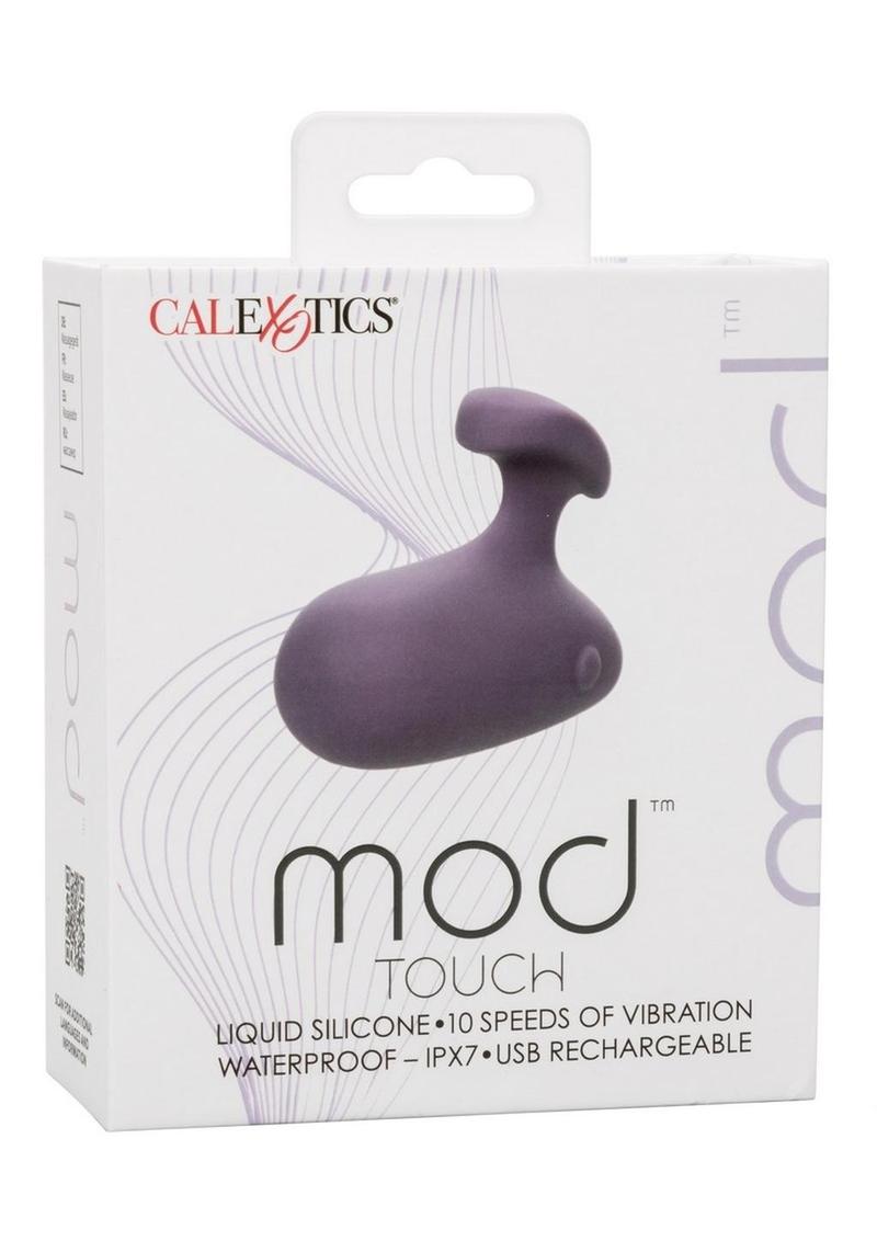 Masajeador de silicona recargable Mod Touch - Morado