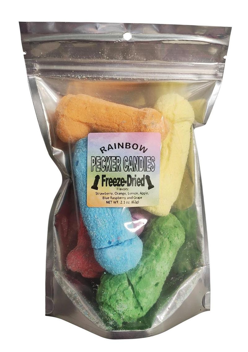 Paquete de caramelos Rainbow Pecker liofilizados