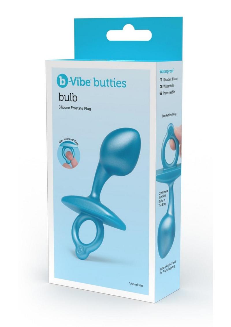 Tapón de silicona para bombilla B-Vibe - Azul