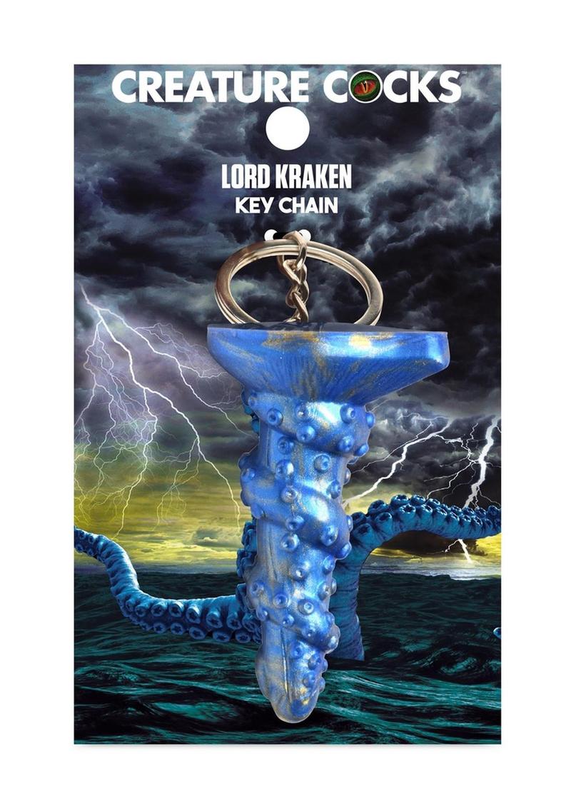 Llavero de Lord Kraken de Creature Cocks - Azul