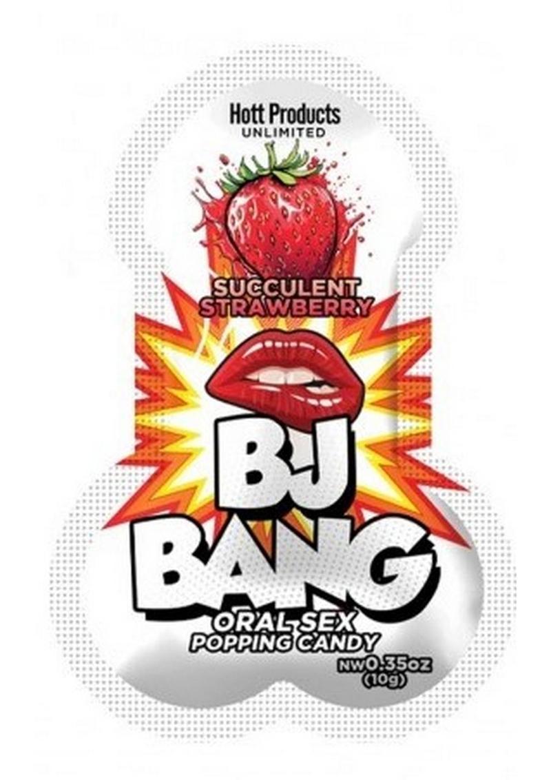 Caramelos BJ Bang Popping (24 por bolsa) - Fresa suculenta
