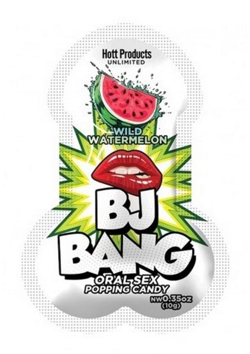 Caramelos BJ Bang Popping (24 por bolsa) - Sandía salvaje