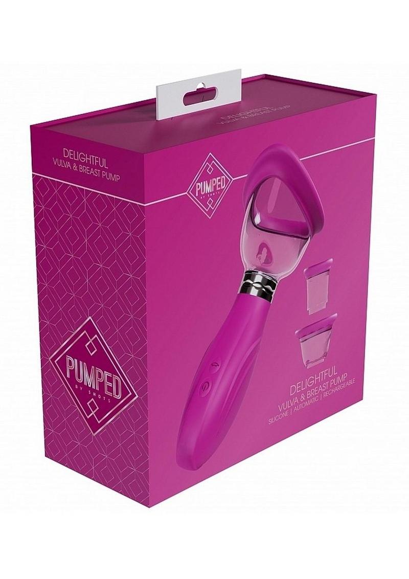 Extractor de leche y pezones automático, recargable, de silicona, de 5 velocidades, para vulva y clítoris - Rosa