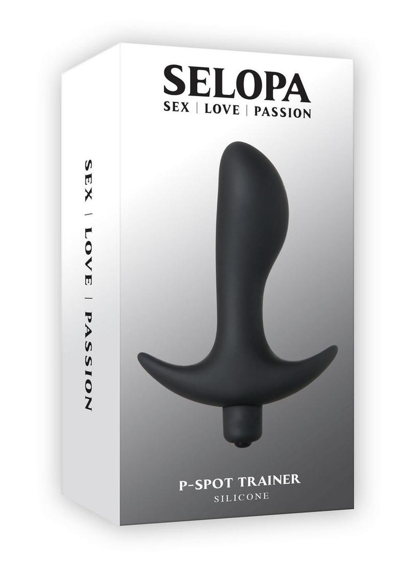 Estimulador de próstata de silicona Selopa P-Spot Trainer - Negro