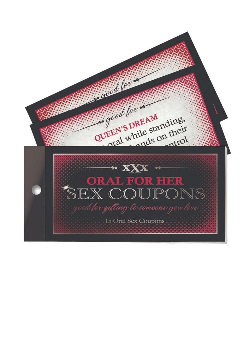 Cupones de sexo para aventuras orales