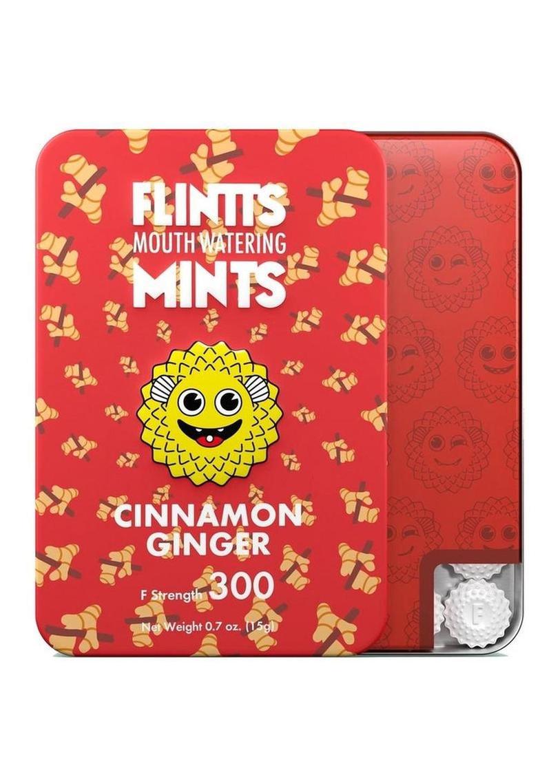 Delicias bucales deliciosas Flintts Mints - Canela (concentración F 300) - 28-30 por lata